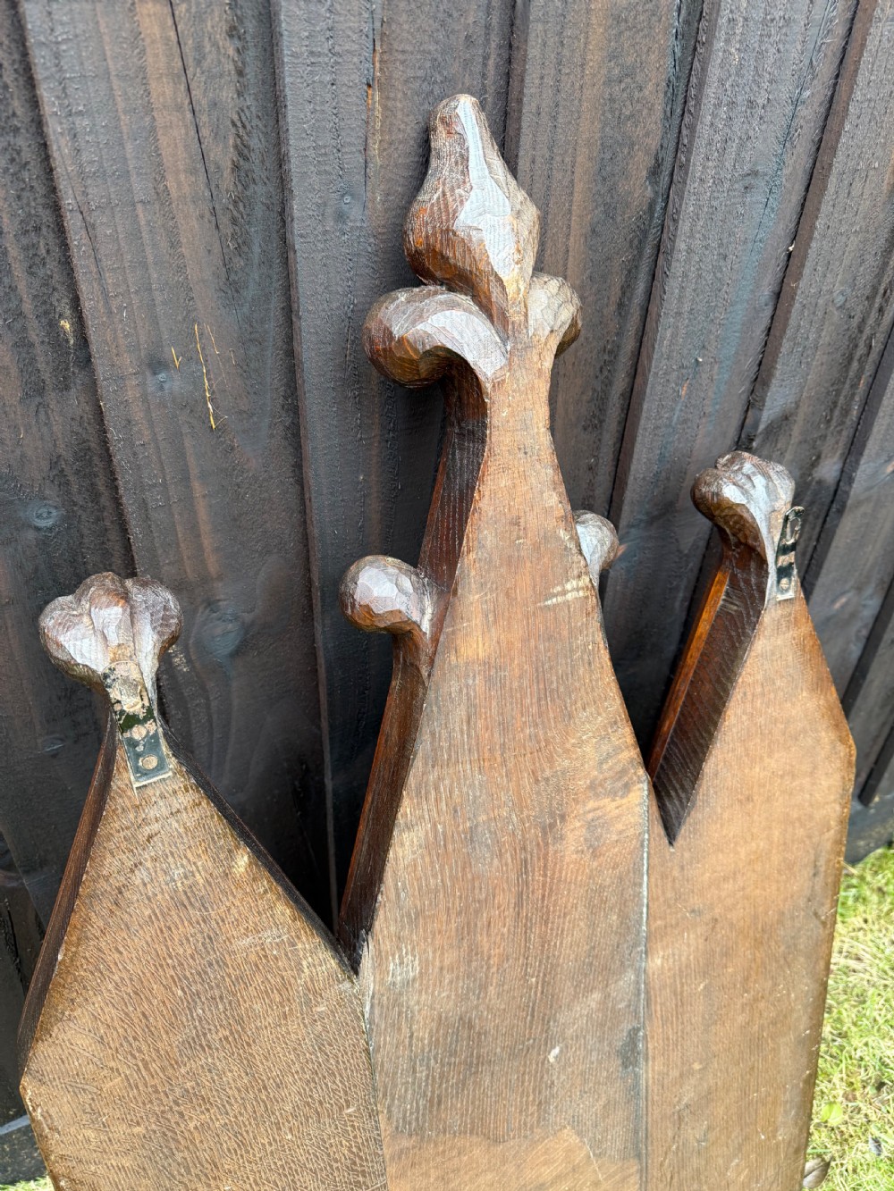 Gothic style coat and hat rack  View X