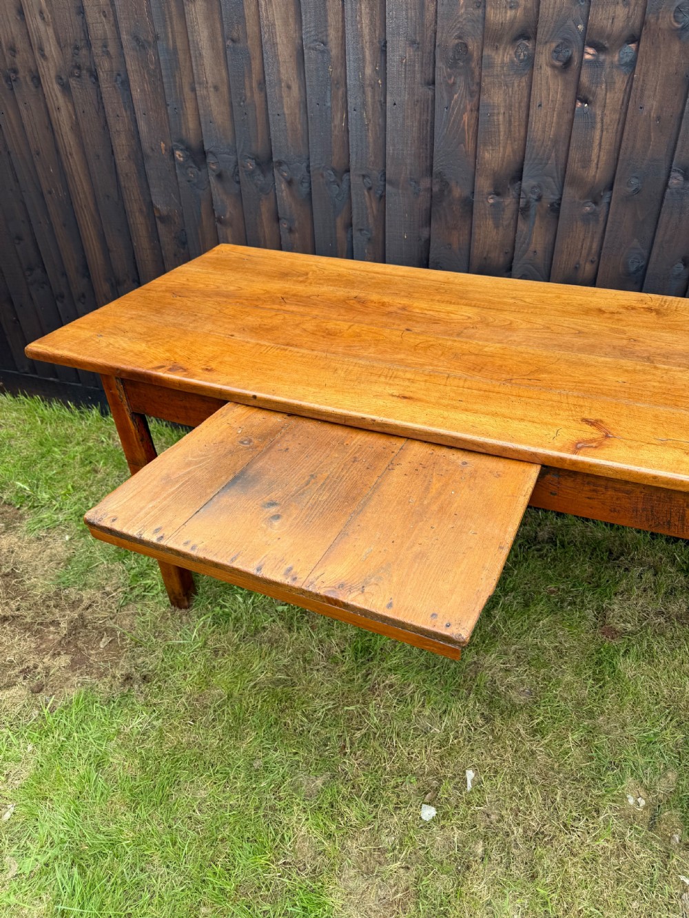 Mid 19th century cherrywood farmhouse table  View VII