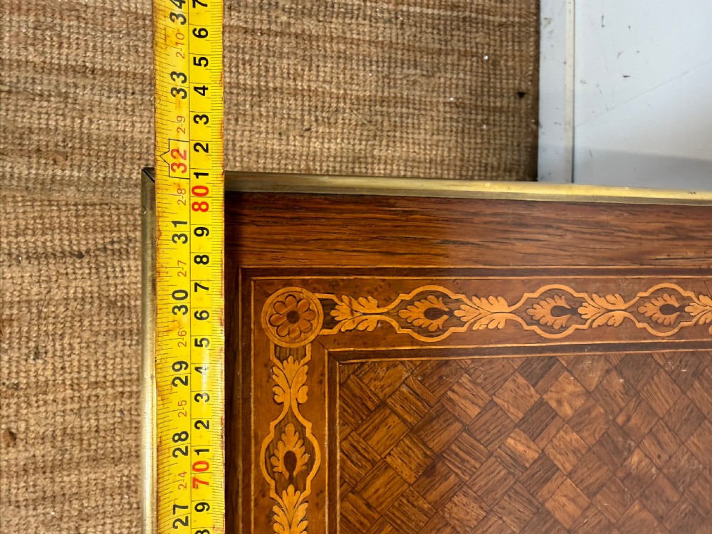 Napoleon III inlaid side table / lamp table  View XIII