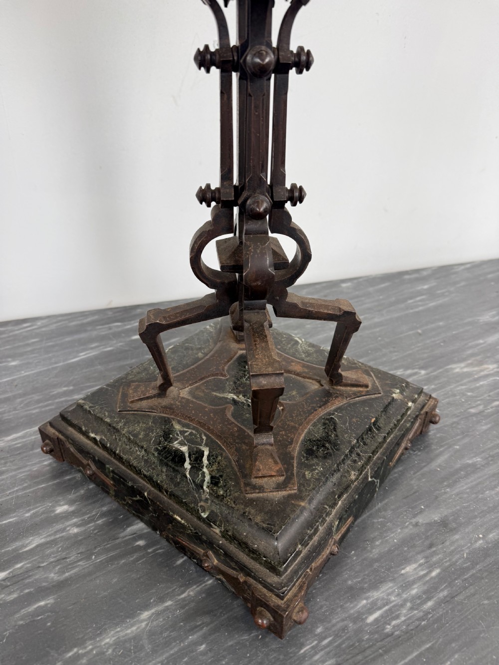 Large gothic style candelabra  View III