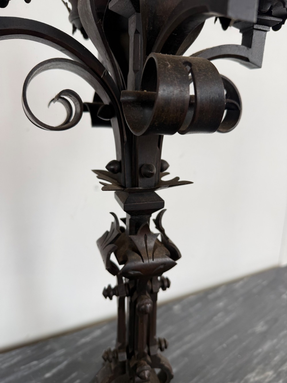 Large gothic style candelabra  View IV