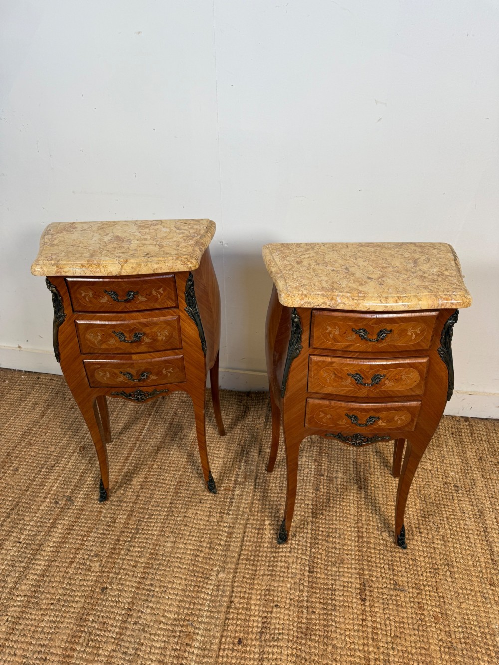 Pair of bedside cabinets  View II