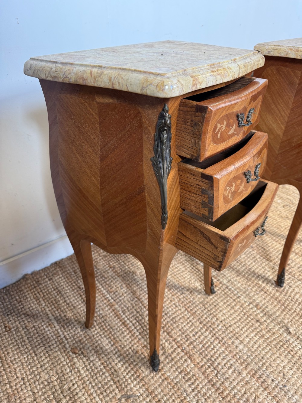Pair of bedside cabinets  View V