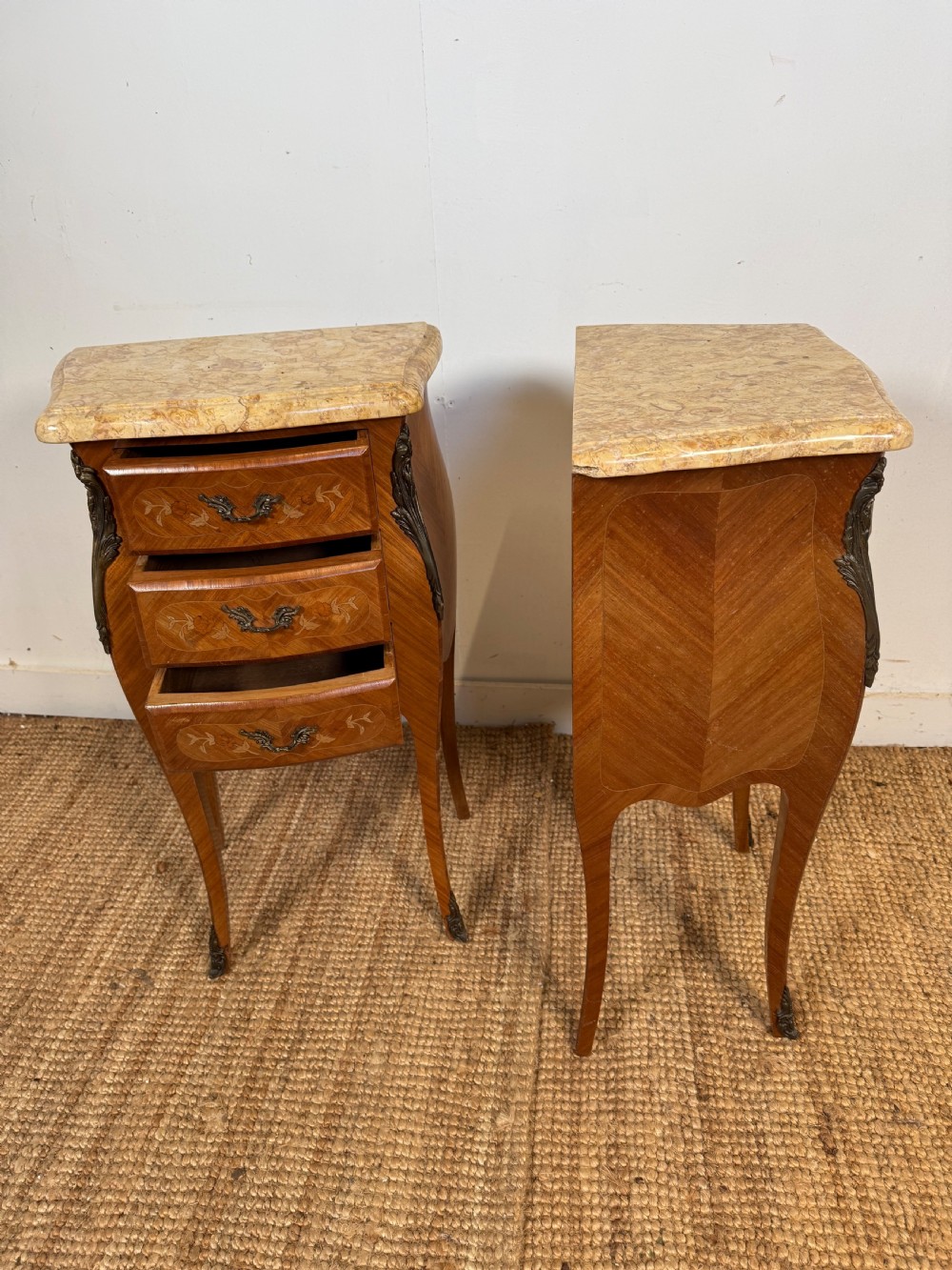 Pair of bedside cabinets  View X
