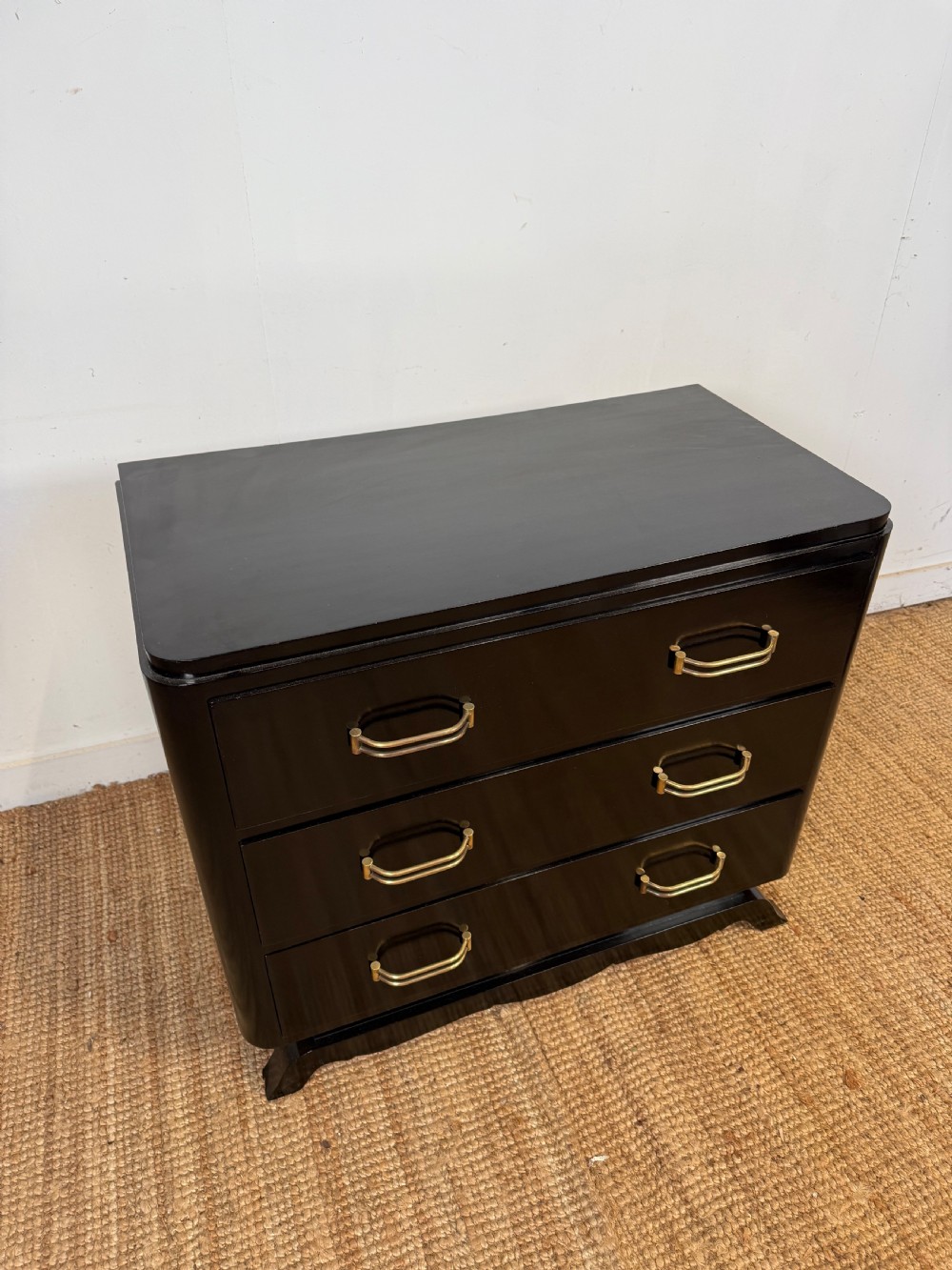 Art Deco Ebonised chest of drawers  View IV