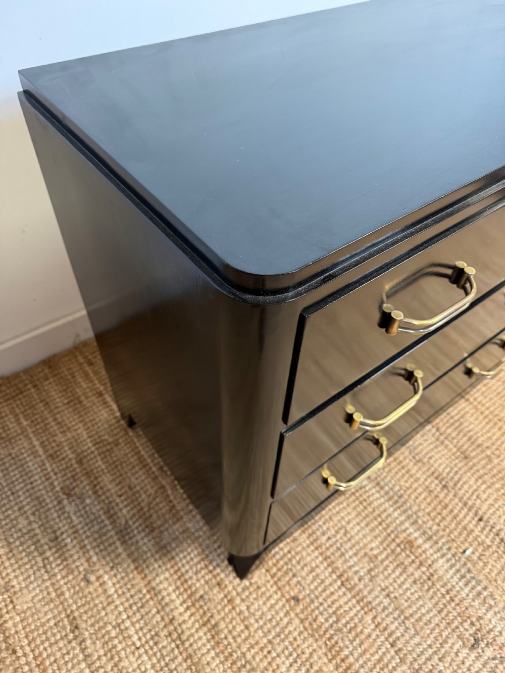 Art Deco Ebonised chest of drawers  View VII