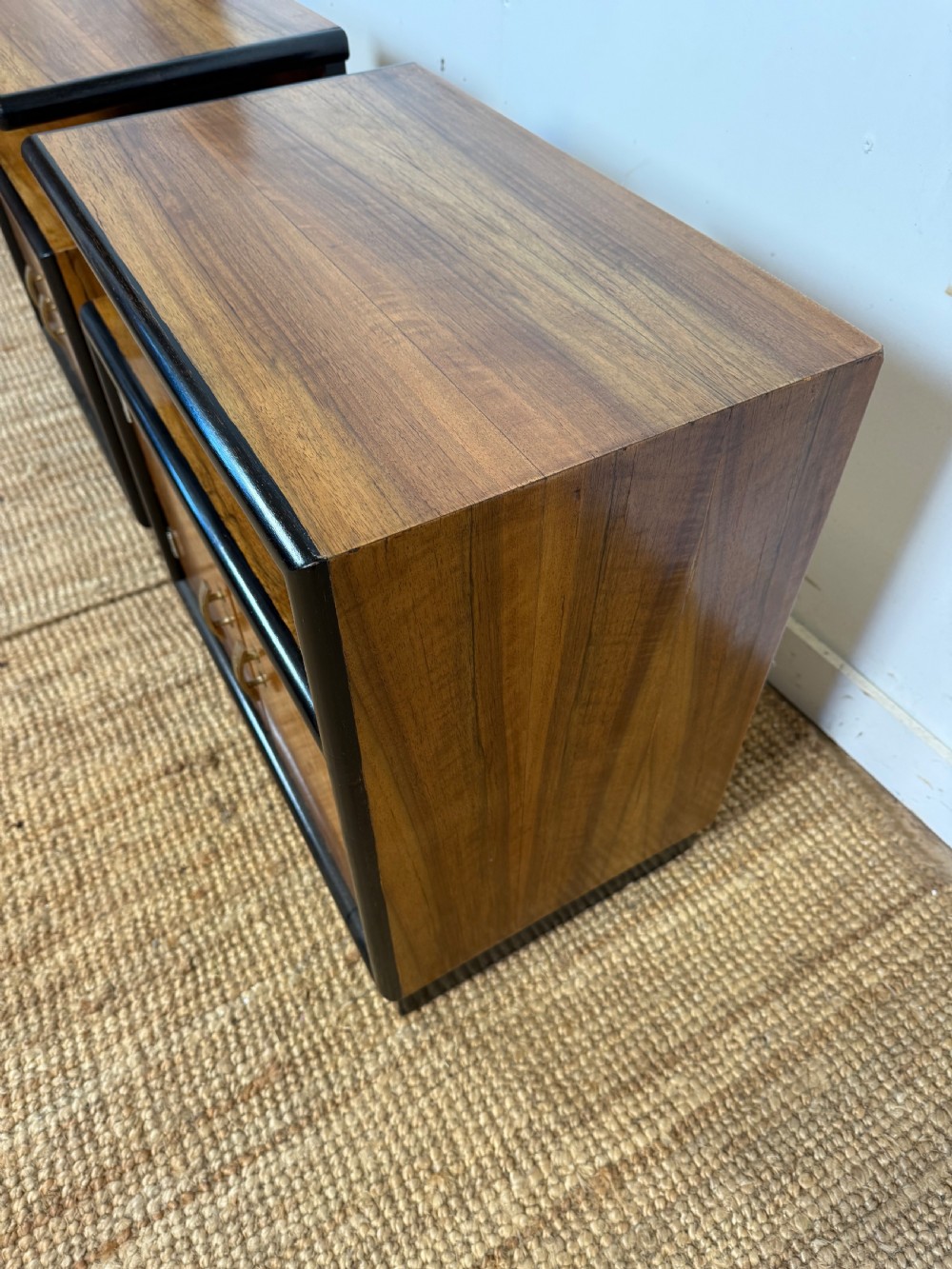 Pair of Walnut bedside cabinets  View VI