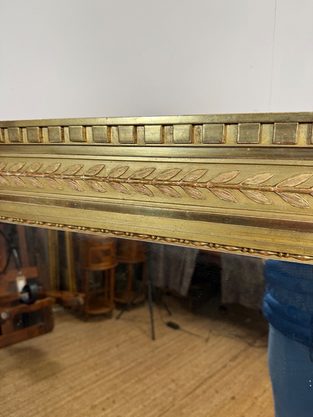 LATE 19TH CENTURY FRENCH OVERMANTLE MIRROR View III