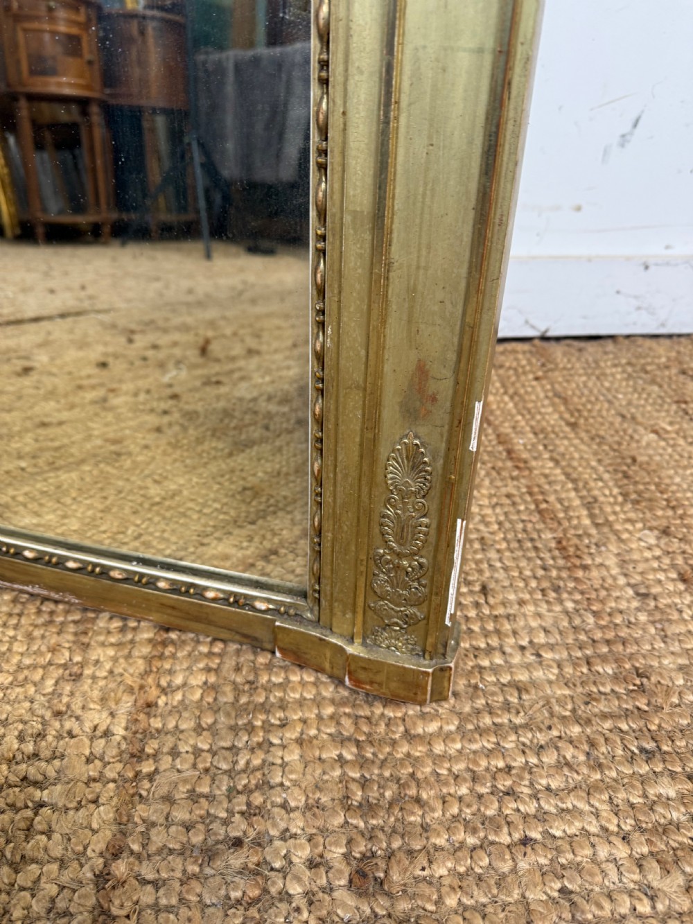 LATE 19TH CENTURY FRENCH OVERMANTLE MIRROR View VII