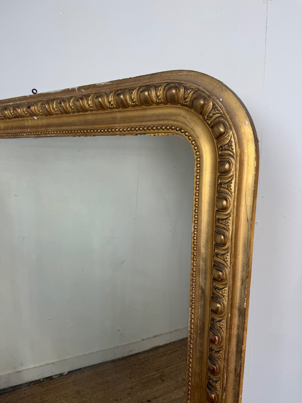 Large arched topped Gilt mirror View II