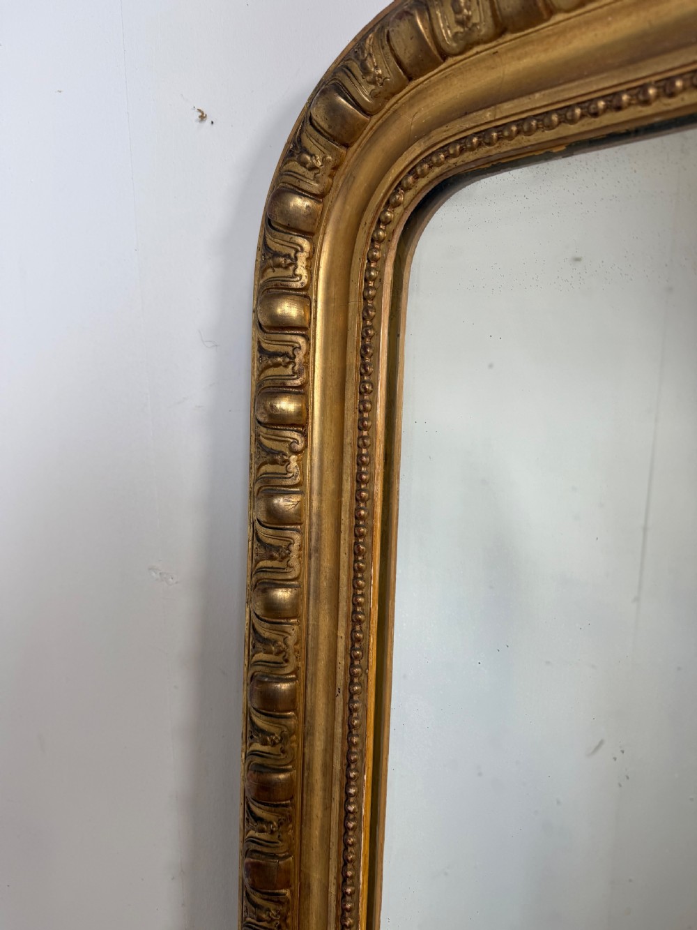 Large arched topped Gilt mirror View V