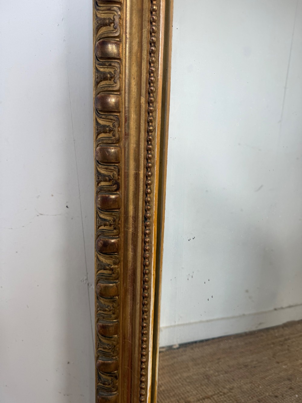 Large arched topped Gilt mirror View VI