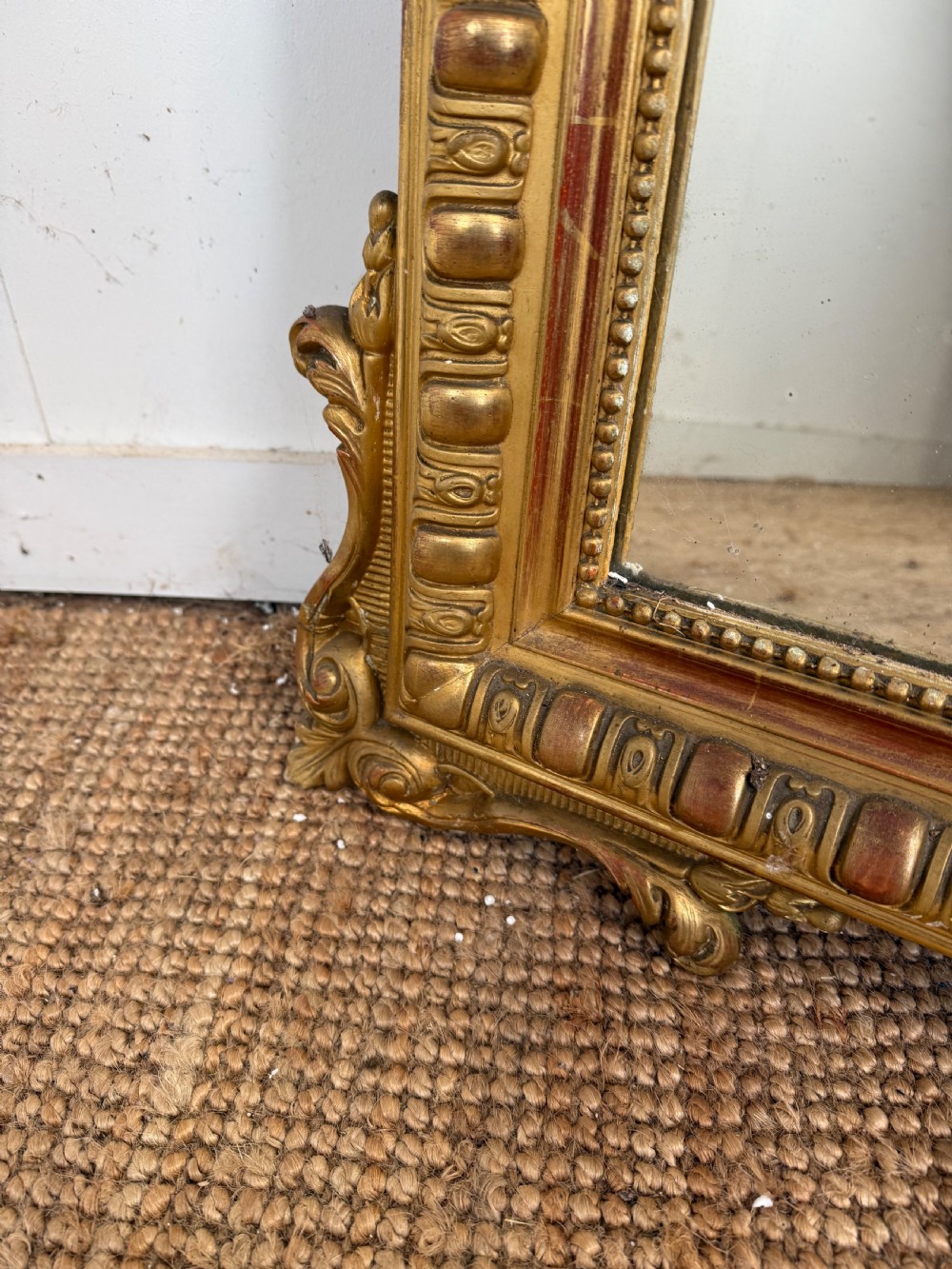 Decorative 19th French gilt mirror View VII