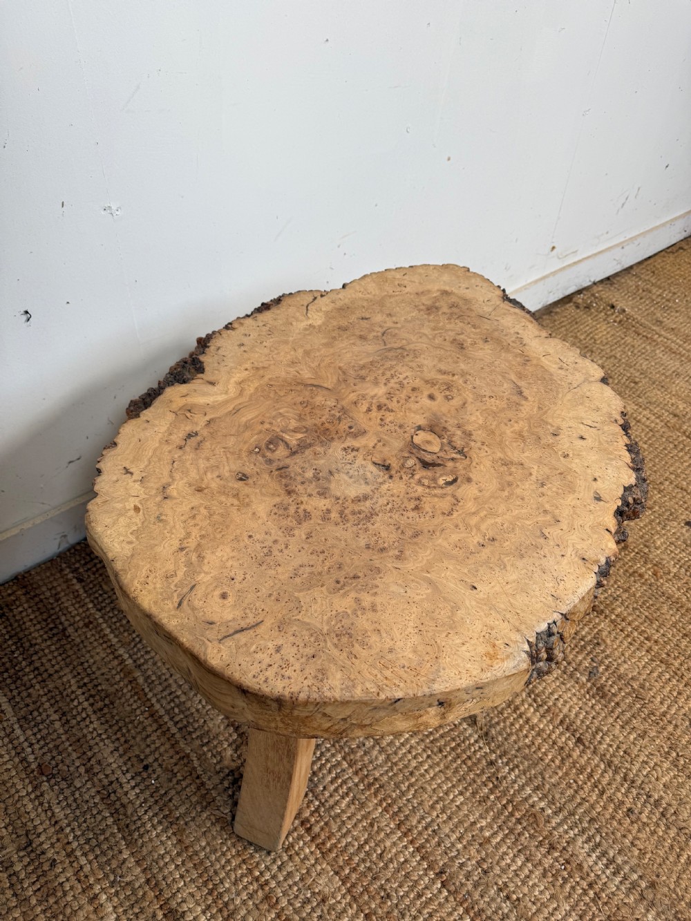 Art Deco burr elm coffee table  View III