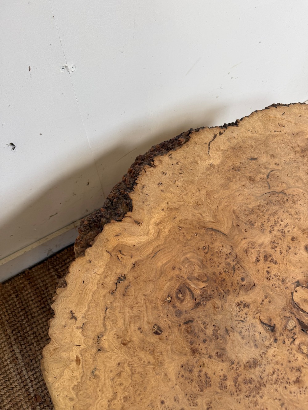 Art Deco burr elm coffee table  View IV