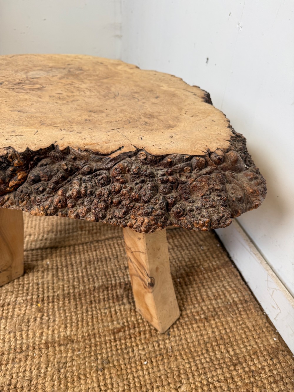 Art Deco burr elm coffee table  View VII