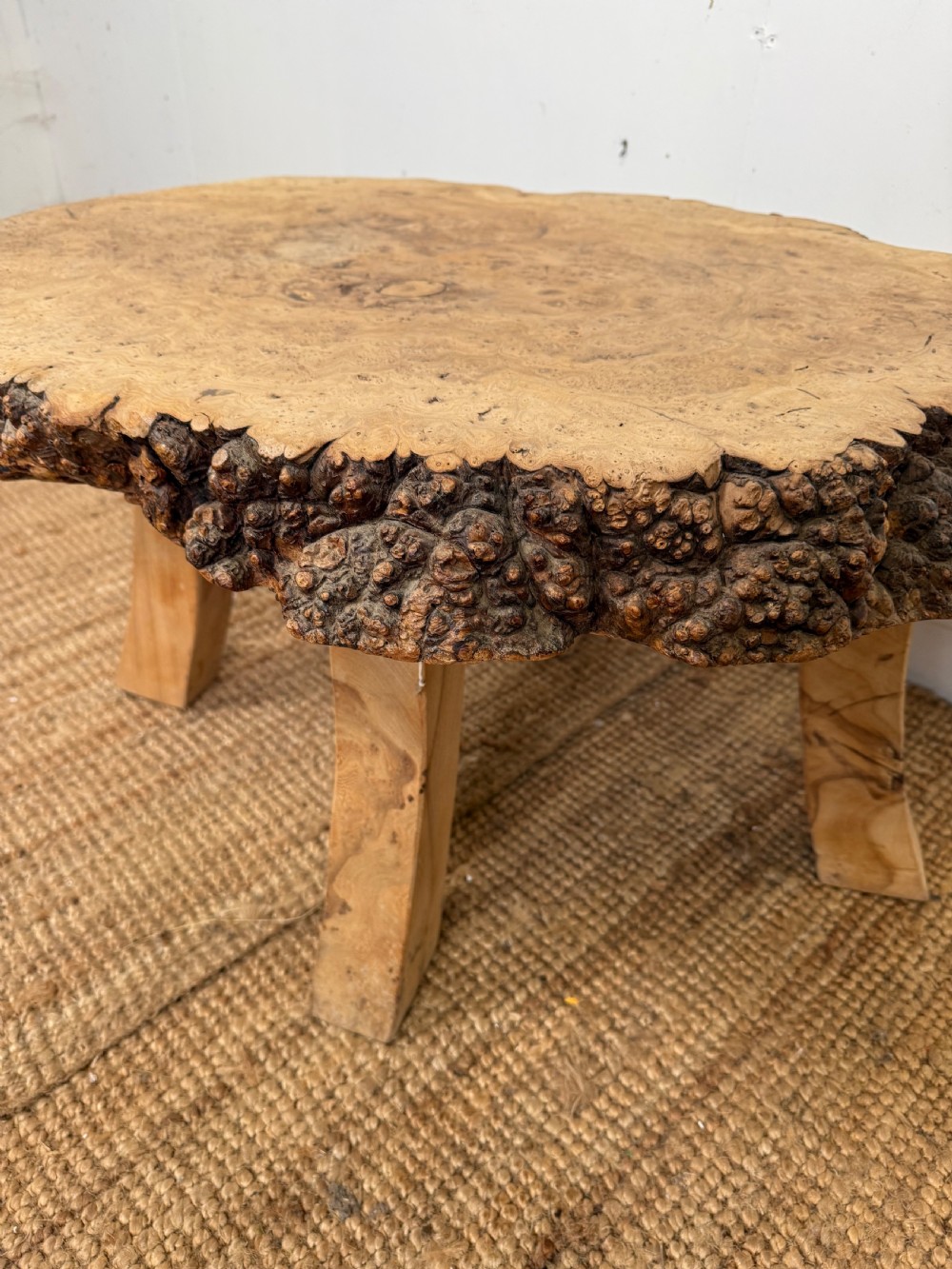 Art Deco burr elm coffee table  View VIII