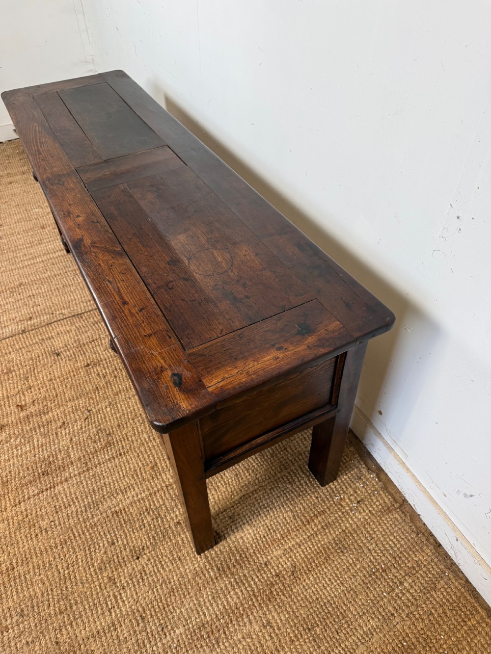 Early 19th century dresser base / server  View IX