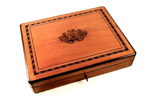 Yew Wood Gaming Box