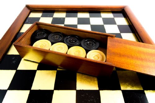 fig 1. Victorian Games Board c.1850