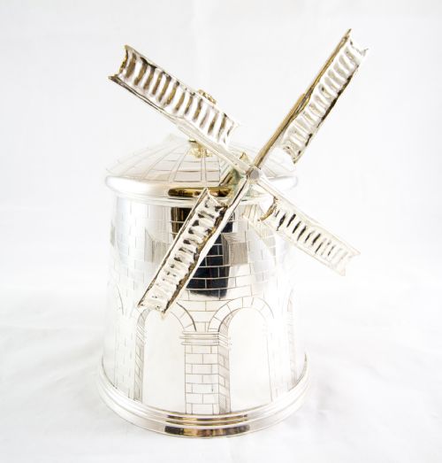 Silver Plate Windmill C.1890