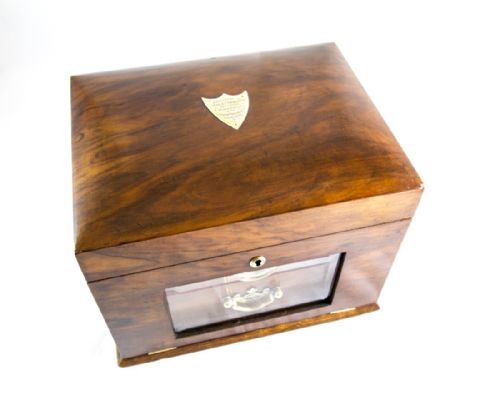Walnut Jewellery Box C.1860