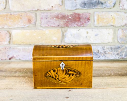 Satinwood Tea Caddy C.1790