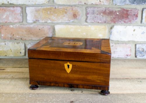 Mahogany Table Box C.1830