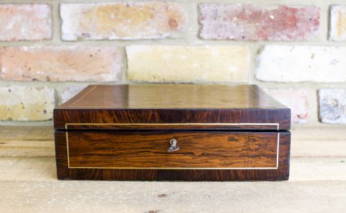 Rosewood Table Box C.1830