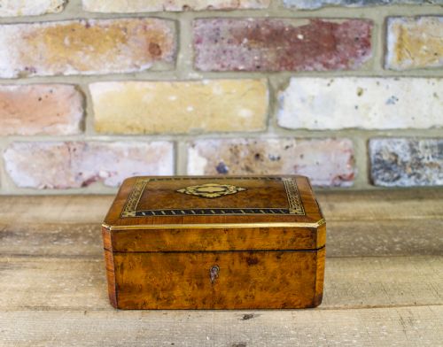 Small French Jewellery Box C.1880