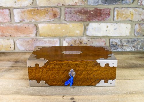 Silver Bound Maplin & Webb Cigar Box Hallmarked