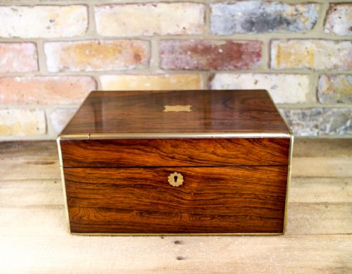 Fully Fitted Rosewood Vanity Box C.1820
