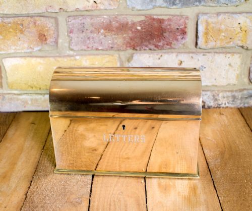 Solid Brass Stationery Desk Box 1910