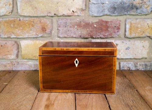Mahogany Tea Caddy C.1840