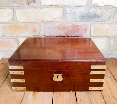 Solid Mahogany Campaign Box C.1810