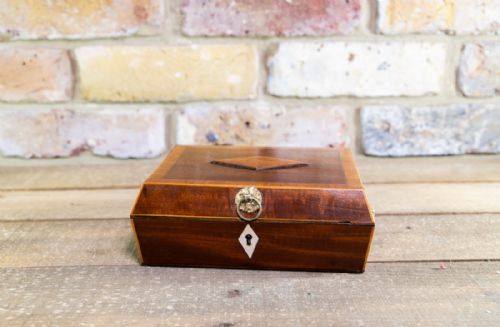 Regency Mahogany Table Box C.1820