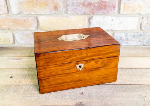 Figured Walnut Table Box C.1890