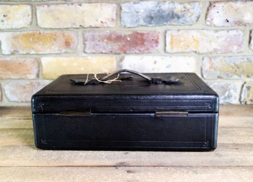 fig 1. Leather Dispatch/Document Box 1890