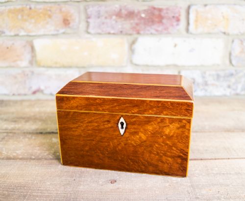 Partridge Wood Tea Caddy C.1810