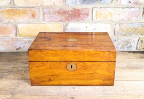 Olivewood Writing Slope C.1880