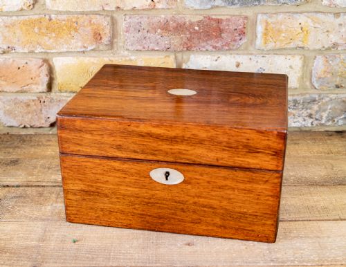Rosewood Vanity Box C.1870