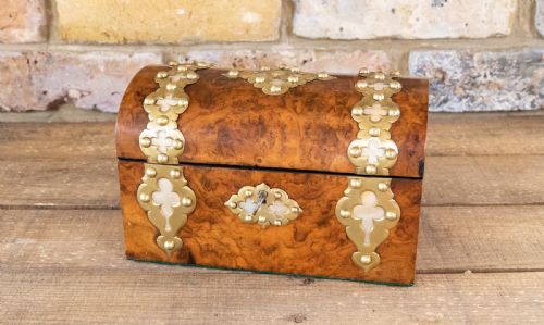 Dome Top Jewellery Casket 1870