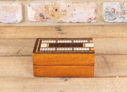Mahogany & Rosewood Cribb Box 1890