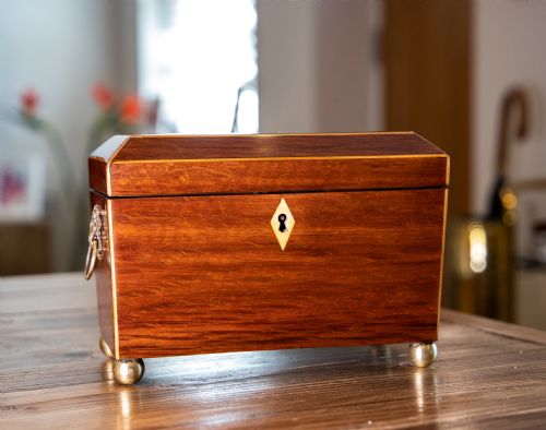 Stunning Partridge Wood Caddy 1820