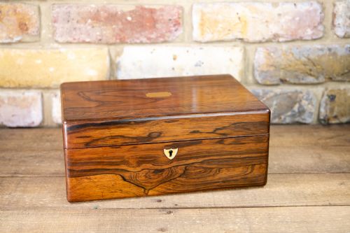 Rosewood Ladies Box Victorian 1840