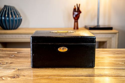 Asprey London Leather Jewellery Box 1900