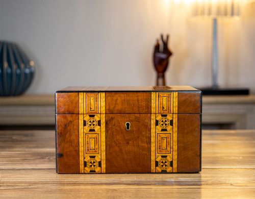Tunbridge Tea Caddy C.1880