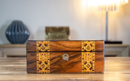 Tunbridge Ware Table Box 1880