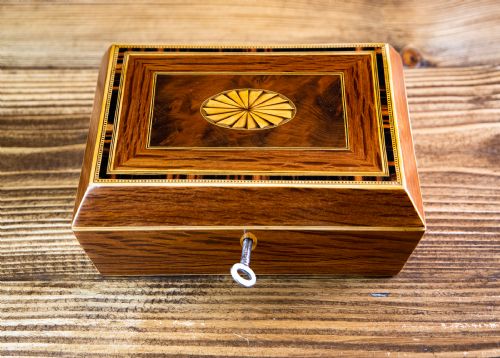 Stunning Georgian Jewellery Box 1820