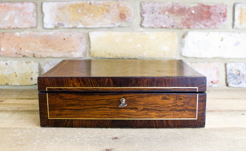 Rosewood Table Box c.1830